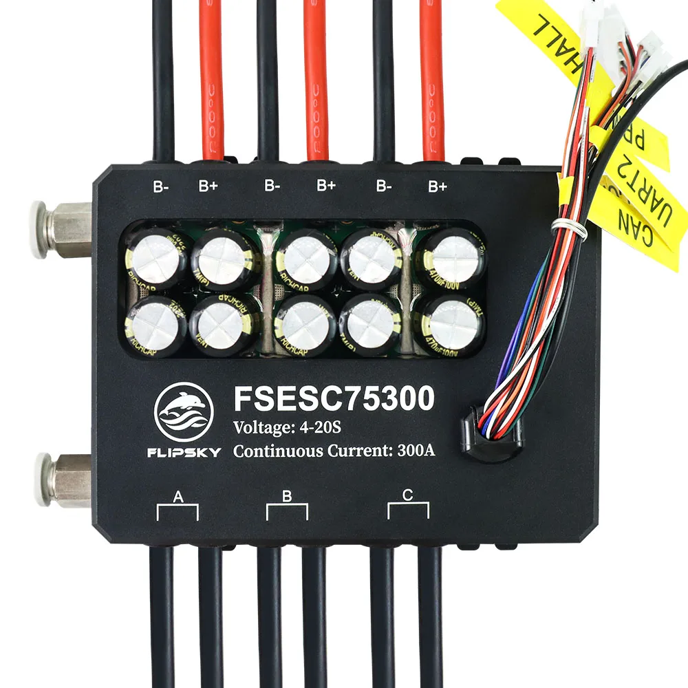Controlador Electrónico de Vel - Vesc 75300 High Current Esc reseña y precio